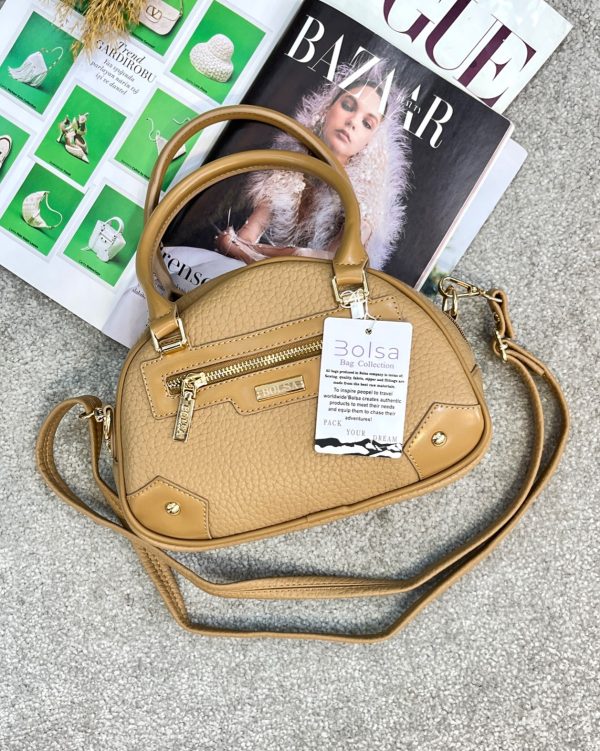 کیف دستی عسلی