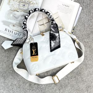 کیف دستی چرمی سفید