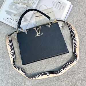 کیف دستی چرمی مشکی
