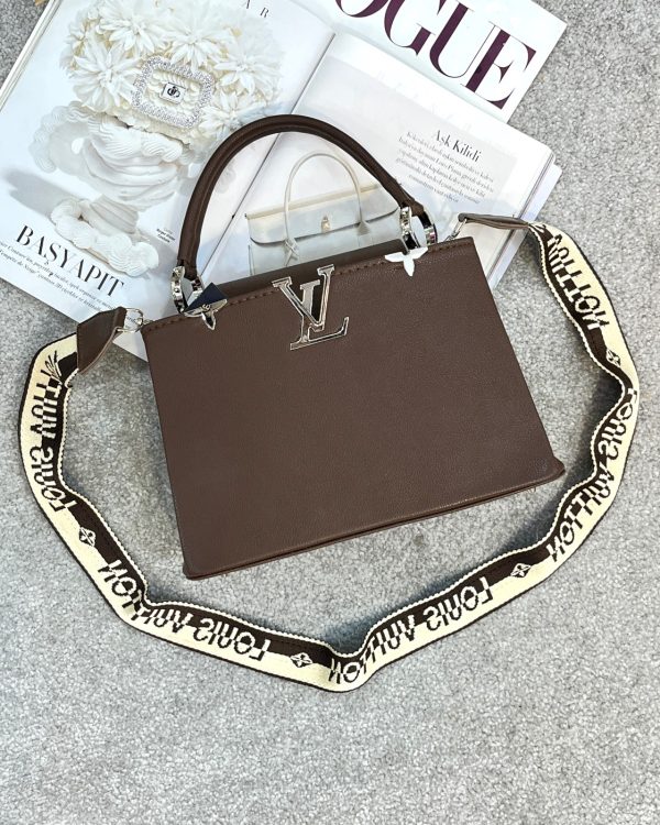 کیف دستی چرمی مشکی